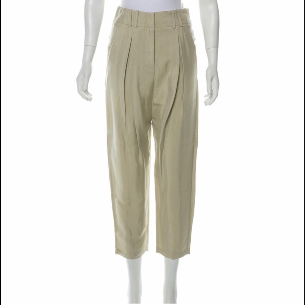 Alexander Wang High Waist Pleated Pants
